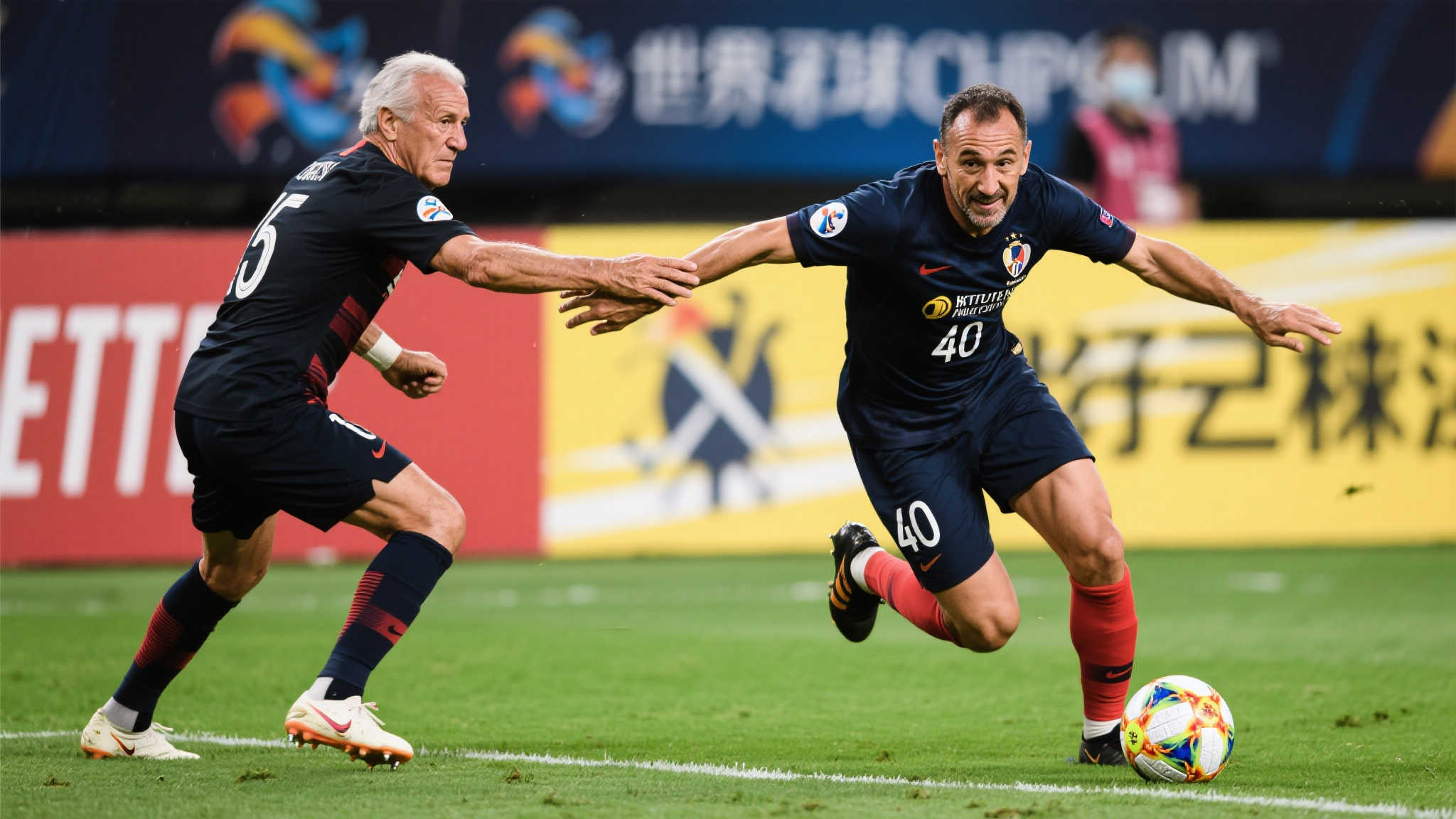 40岁传奇横扫世俱杯:锁死欧冠射手王,单挑成功9次 在焦点纷呈的世俱杯比赛中,一名40岁的传奇球员再度